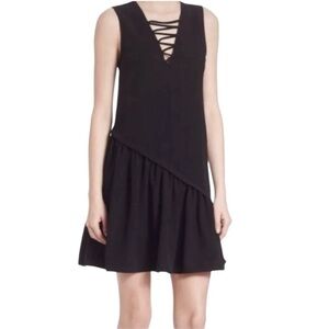 Opening Ceremony asymmetrical ruffle sleeveless mini dress excellent condition